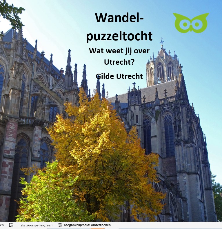 Foto bij puzzeltocht 