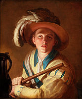 de fluitspeler van abraham bloemaert